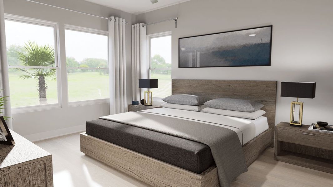 Artist Rendering - Master Suite Artist Rendering - Master Suite