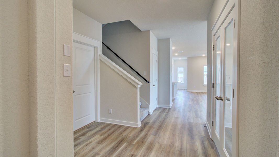 Furnished interior view inside a new home in Cloud Country, New Braunfels (Image 9).