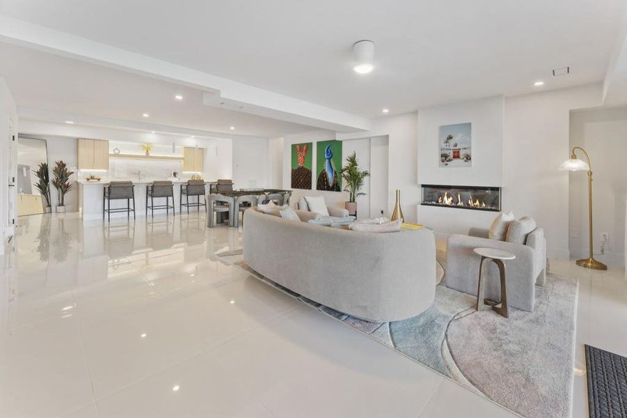 Furnished interior view inside a new home in , Jonesboro (Image 77).