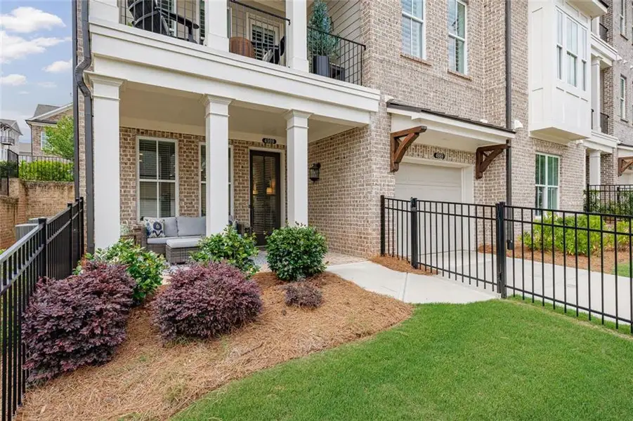 Exterior details and patio area of a home in , Peachtree Corners (Image 28).