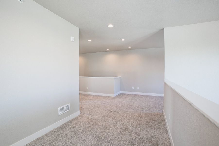 Representative unfurnished interior of a home built from the The Addison 2 by Landmark Homes in Highlands at Fox Hill, Longmont (Image 32). Representative unfurnished interior of a home built from the The Addison 2 by Landmark Homes in Highlands at Fox Hill, Longmont (Image 32).