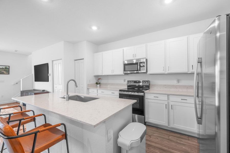 Furnished interior view inside a new home in , Port St. Lucie (Image 8). Furnished interior view inside a new home in , Port St. Lucie (Image 8).