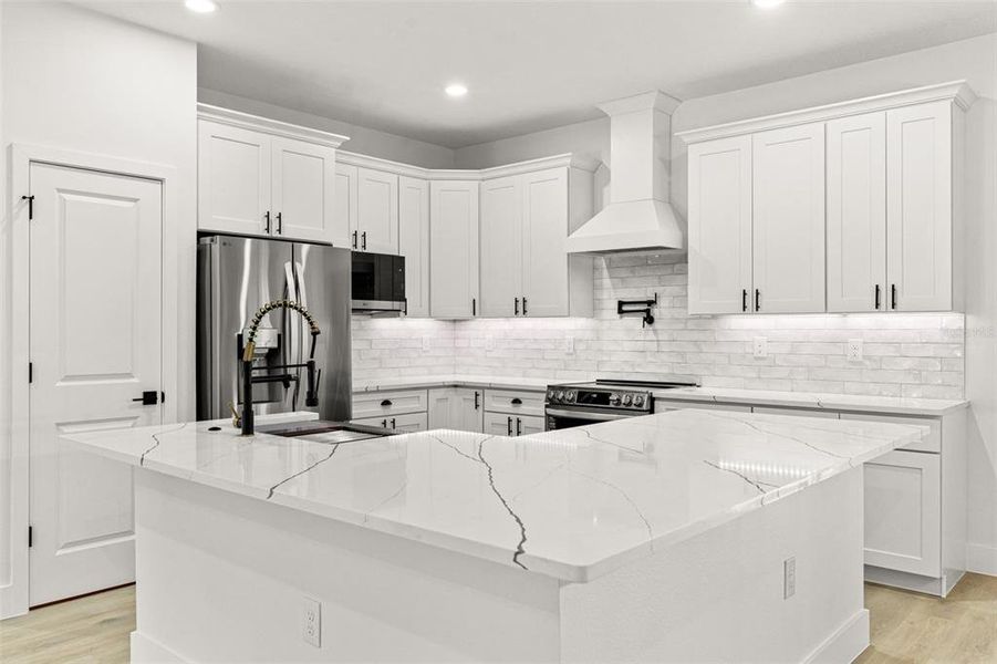 Furnished interior view inside a new home in , Spring Hill (Image 6). Furnished interior view inside a new home in , Spring Hill (Image 6).