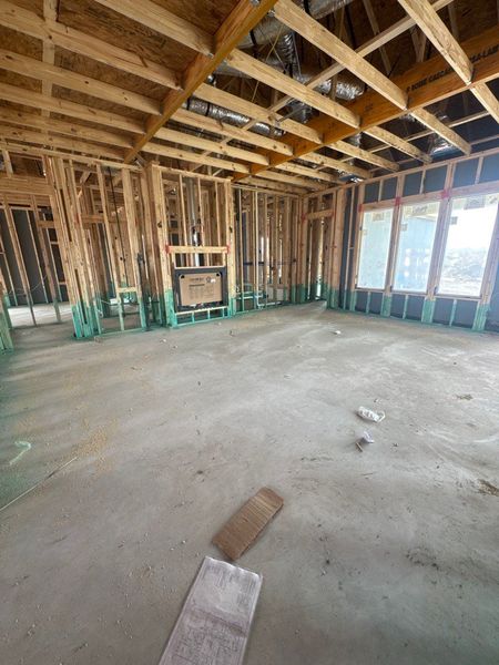 In-progress construction of a new home in Cedar Ridge Estates, Anna, TX (Image 6).