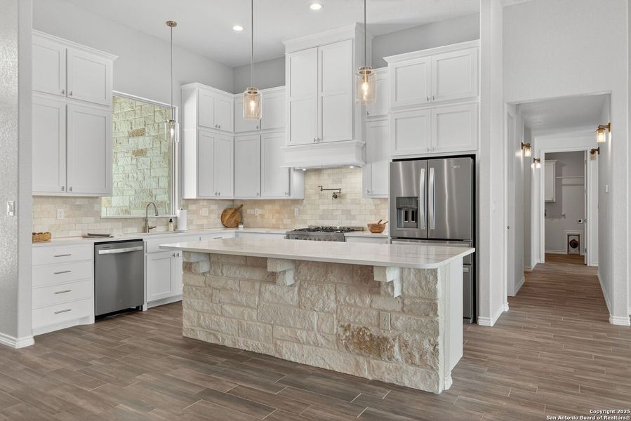 Furnished interior view inside a new home in , New Braunfels (Image 6). Furnished interior view inside a new home in , New Braunfels (Image 6).