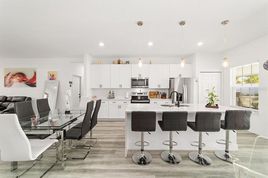 Furnished interior view inside a new home in , Ocala (Image 37).