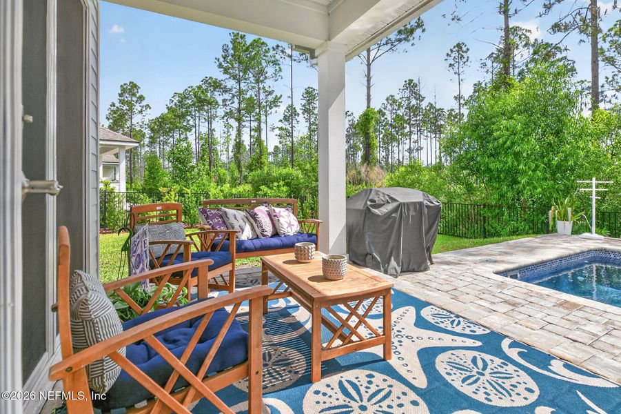 Exterior details and patio area of a home in , Ponte Vedra (Image 4).
