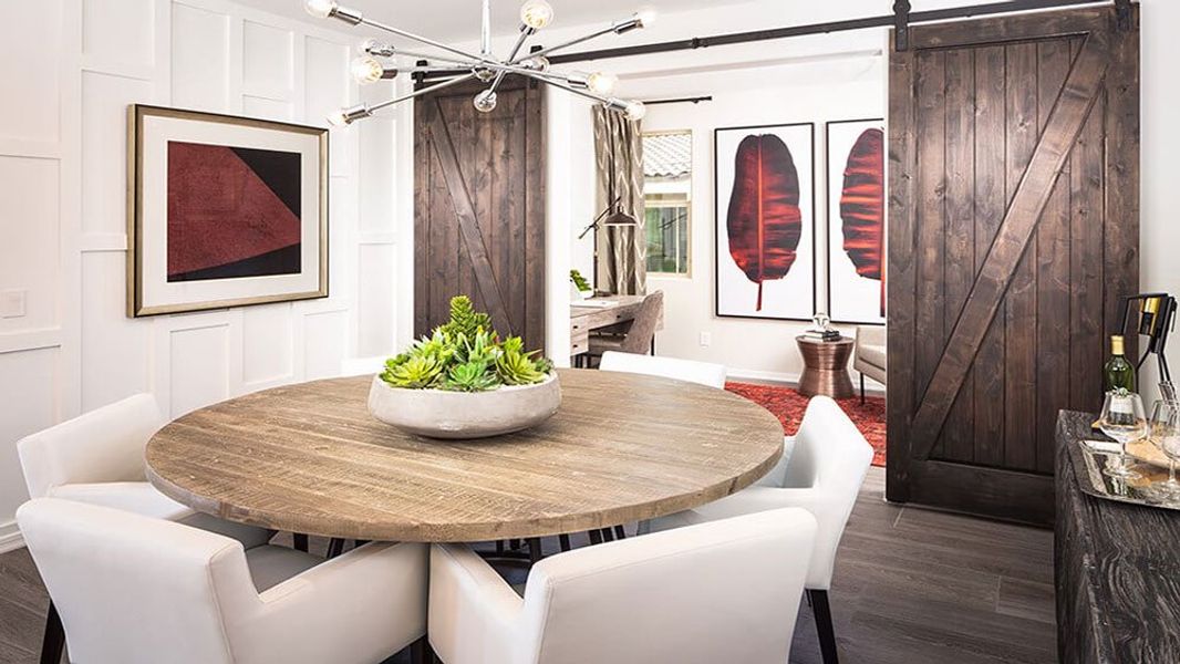 Representative furnished interior of a home built from the Marcato by Taylor Morrison in CantaMia at Estrella 55+, Goodyear (Image 3).