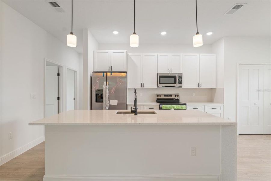 Furnished interior view inside a new home in , Ocala (Image 9).