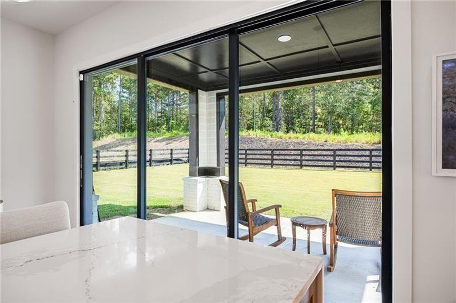 Exterior details and patio area of a home in , Woodstock (Image 4).