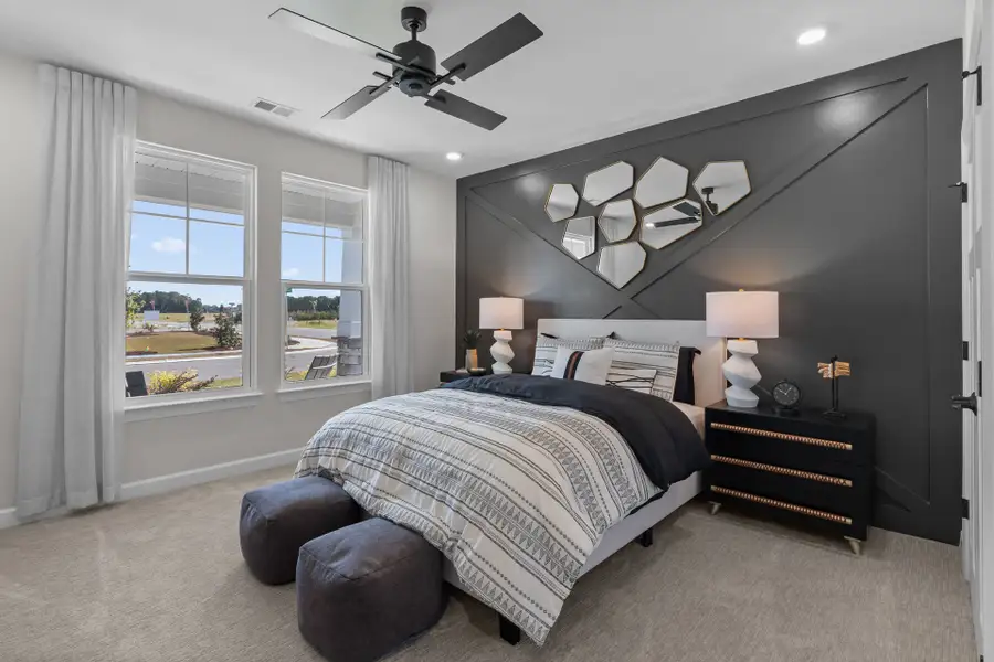 Representative furnished interior of a home built from the The Sand Dollar by Chesapeake Homes in Coastal Club of the Carolinas, Calabash (Image 4).
