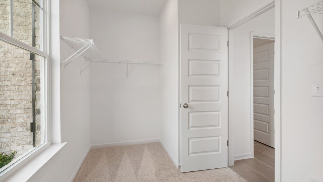 Representative furnished interior of a home built from the Meridian II by DRB Homes in Copperfield, Locust Grove (Image 13).