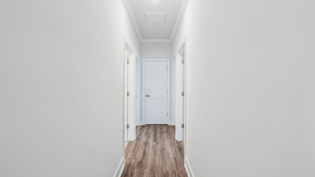 Representative unfurnished interior of a home built from the Willow by D.R. Horton in Westport, York (Image 20).