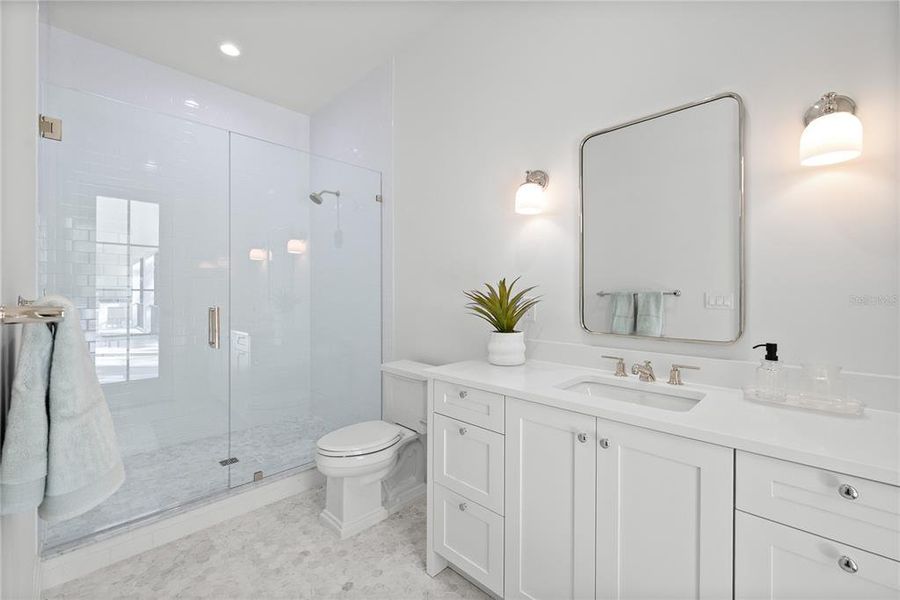 Furnished interior view inside a new home in , Tampa (Image 16).