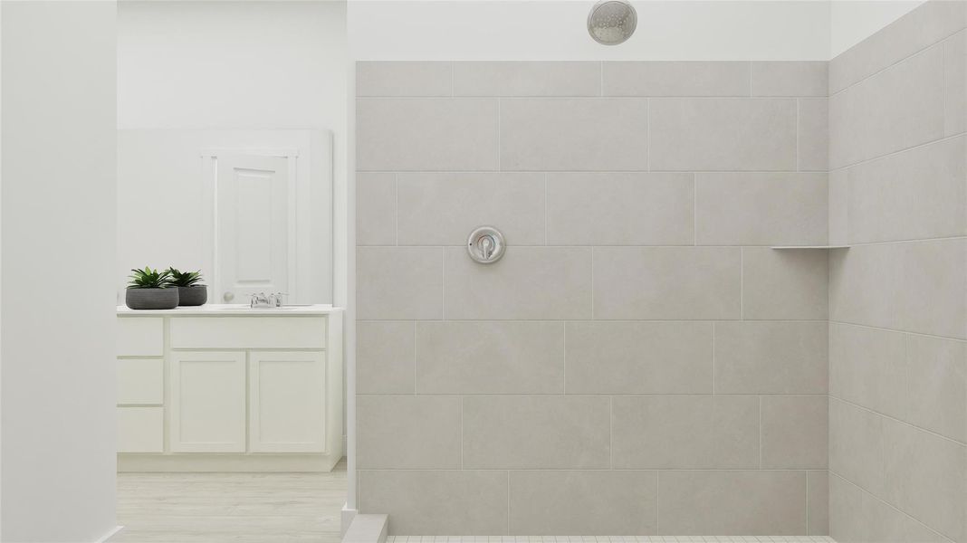 Close-up of interior finishes inside a home in Pleasant Hill, Bryan (Image 18).