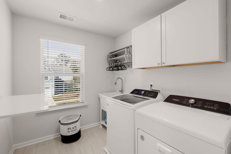 Furnished interior view inside a new home in The Ponds, Summerville (Image 19). Furnished interior view inside a new home in The Ponds, Summerville (Image 19).