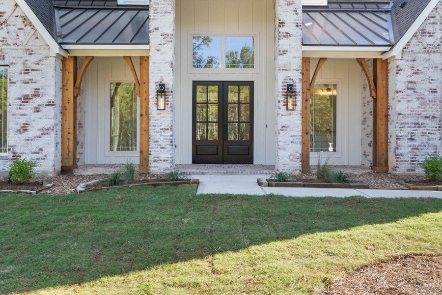 Exterior details and patio area of a home in , Montgomery (Image 3). Exterior details and patio area of a home in , Montgomery (Image 3).
