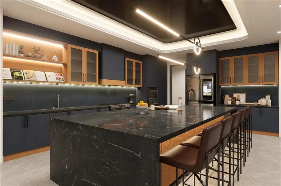 Furnished interior view inside a new home in , Buford (Image 7).