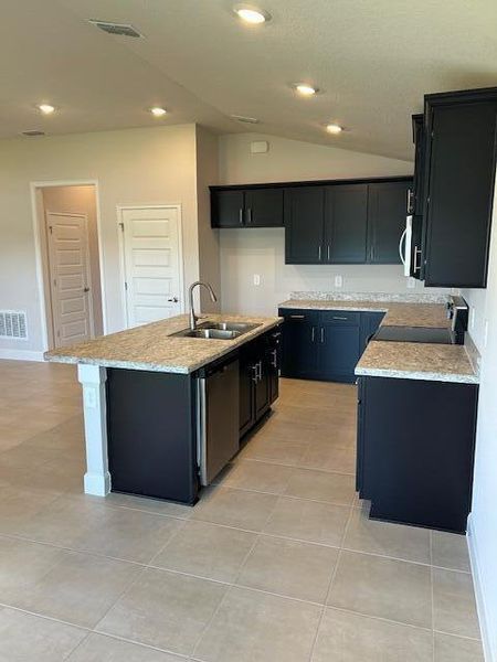 Furnished interior view inside a new home in Waterstone 52, Fort Pierce (Image 2).
