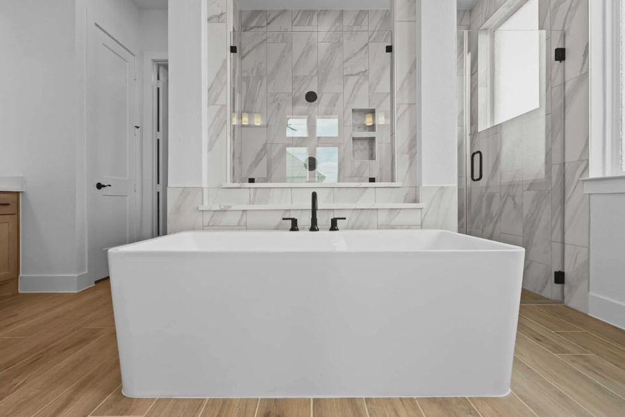Representative furnished interior of a home built from the Rivercrest by Chesmar Homes in Riceland, Marion (Image 14).