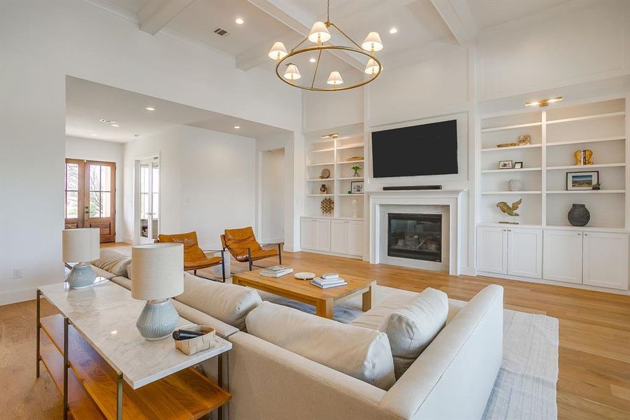 Furnished interior view inside a new home in , Aledo (Image 19).