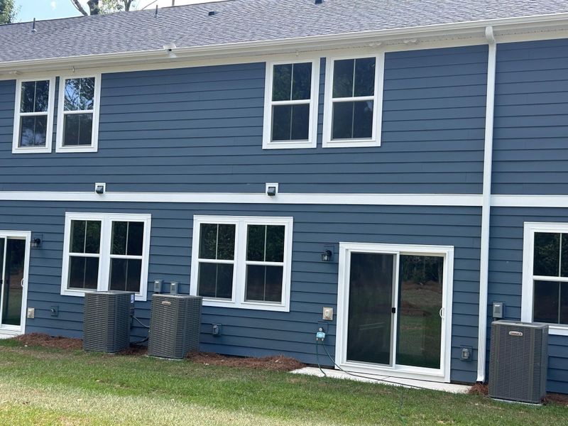 Exterior details and patio area of a home in , Summerville (Image 3).