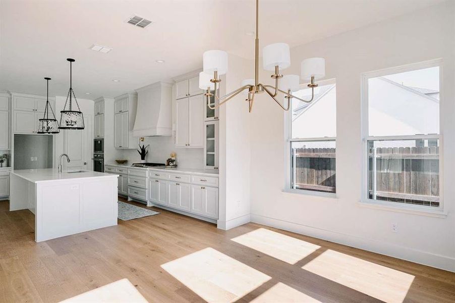 Furnished interior view inside a new home in , Aledo (Image 9).