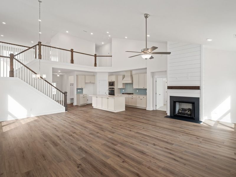 Spacious, unfurnished interior of a new home in Woods Crossing, Gallatin (Image 26).