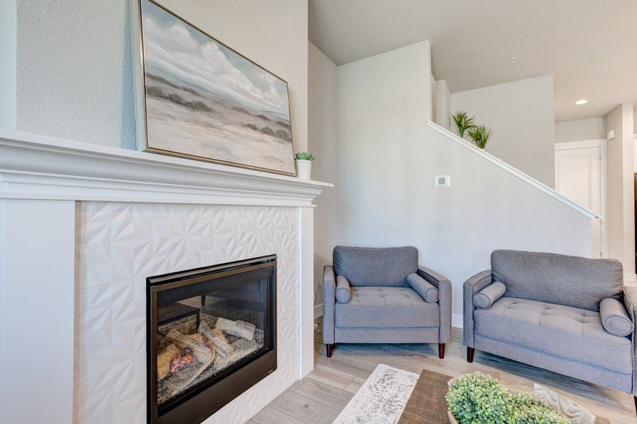 Representative furnished interior of a home built from the The Barrington 2 by Landmark Homes in Highlands at Fox Hill, Longmont (Image 14). Representative furnished interior of a home built from the The Barrington 2 by Landmark Homes in Highlands at Fox Hill, Longmont (Image 14).