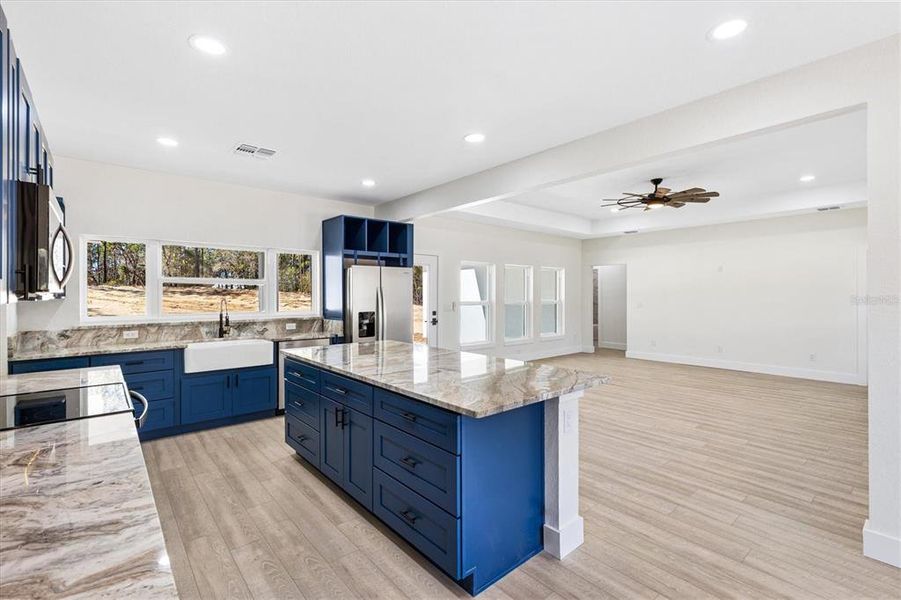 Furnished interior view inside a new home in , Wildwood (Image 7).