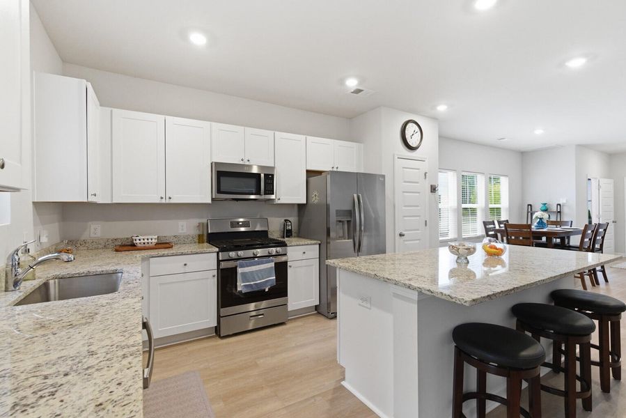 Furnished interior view inside a new home in , Charleston (Image 27).