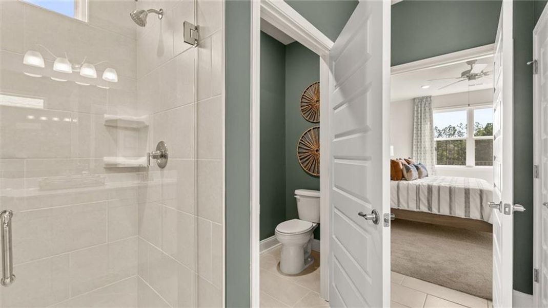 Furnished interior view inside a new home in Oak Ridge Meadows, Locust Grove (Image 13). Furnished interior view inside a new home in Oak Ridge Meadows, Locust Grove (Image 13).