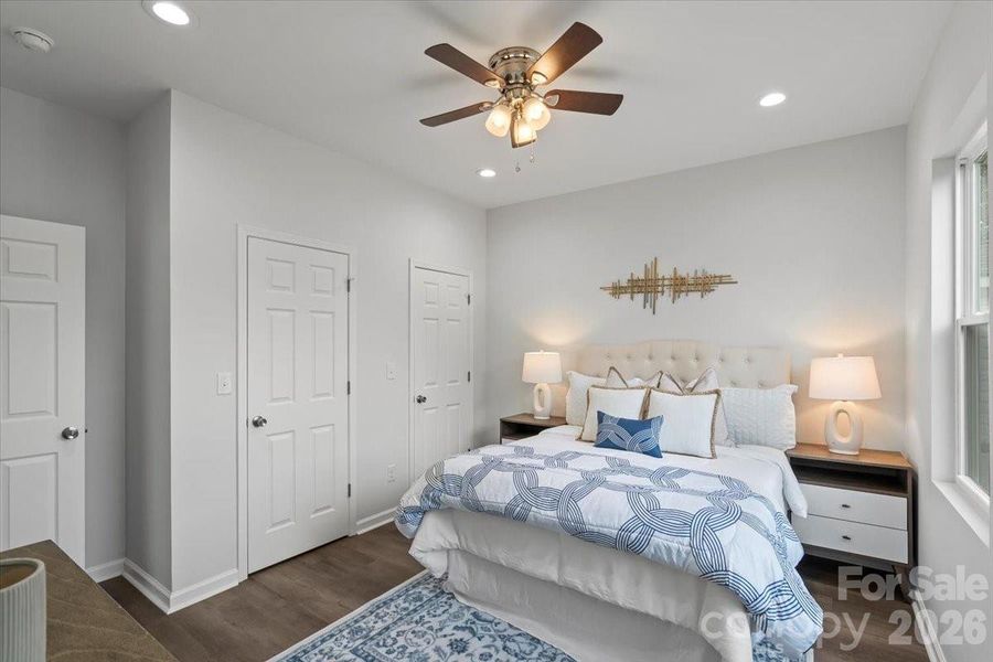 Staged floorplan sample