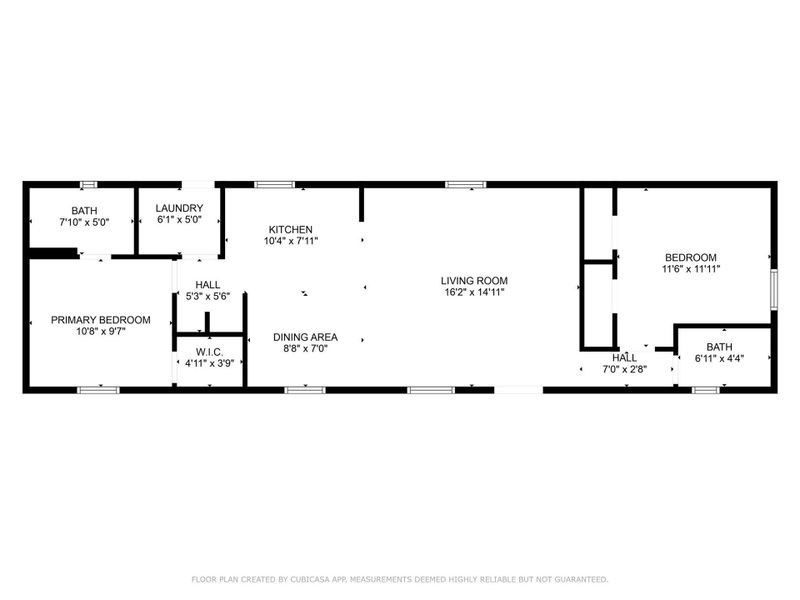 Layout for the home toward the back. Previous 6 pictures.
