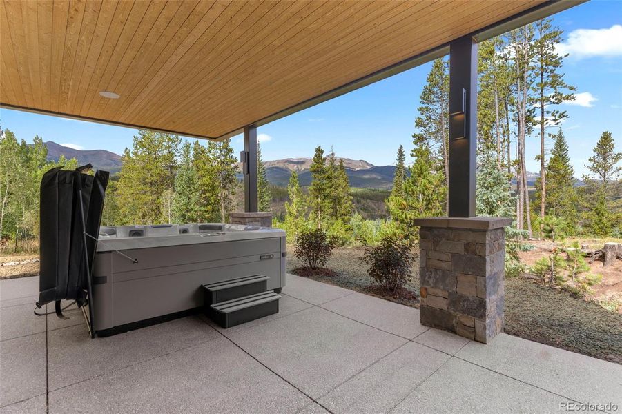 Furnished interior view inside a new home in , Breckenridge (Image 12).