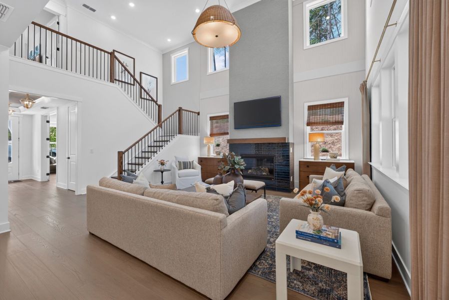 Representative furnished interior of a home built from the Newlyn by Pulte Homes in Bristol, Dawsonville (Image 57).
