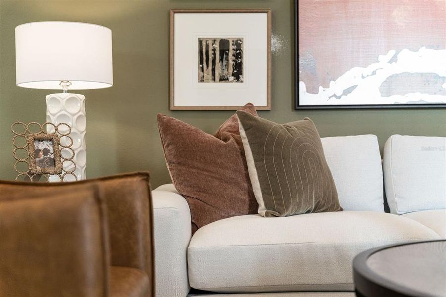 Furnished interior view inside a new home in Delaney Reserve, Deland (Image 4).