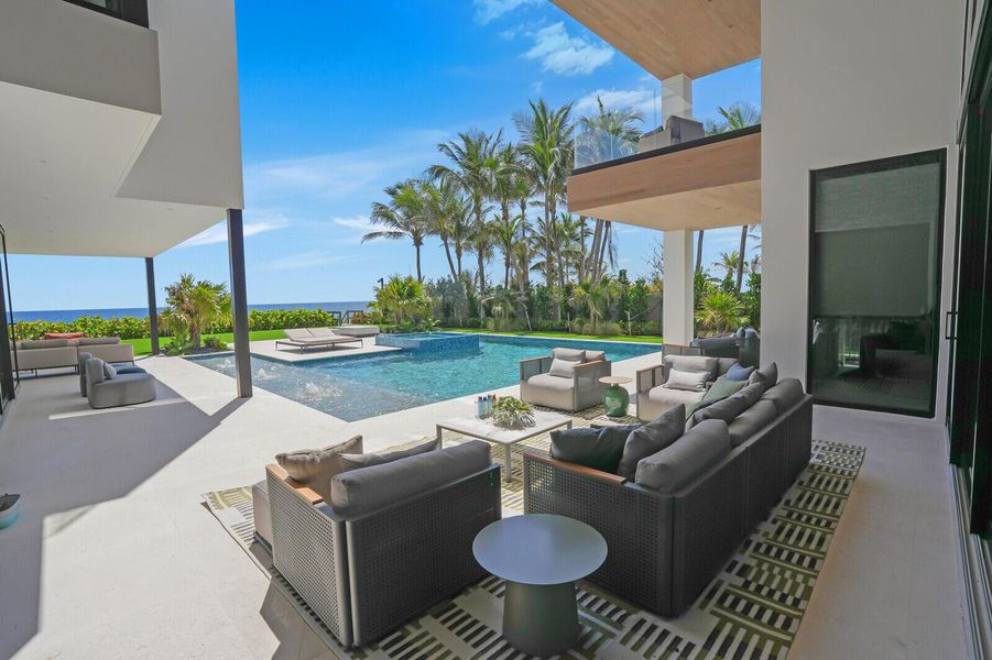 Furnished interior view inside a new home in , Hillsboro Beach (Image 6).