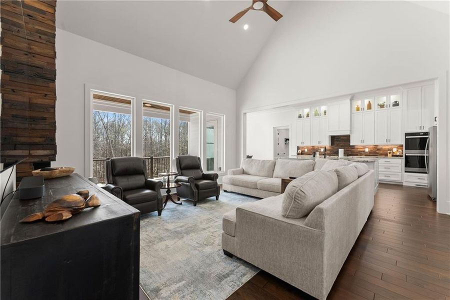 Furnished interior view inside a new home in , Cleveland (Image 54).