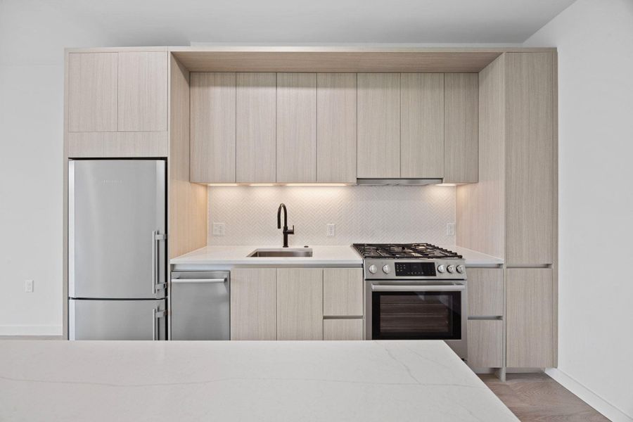 Close-up of interior finishes inside a home in One Oak, Austin (Image 9). Close-up of interior finishes inside a home in One Oak, Austin (Image 9).