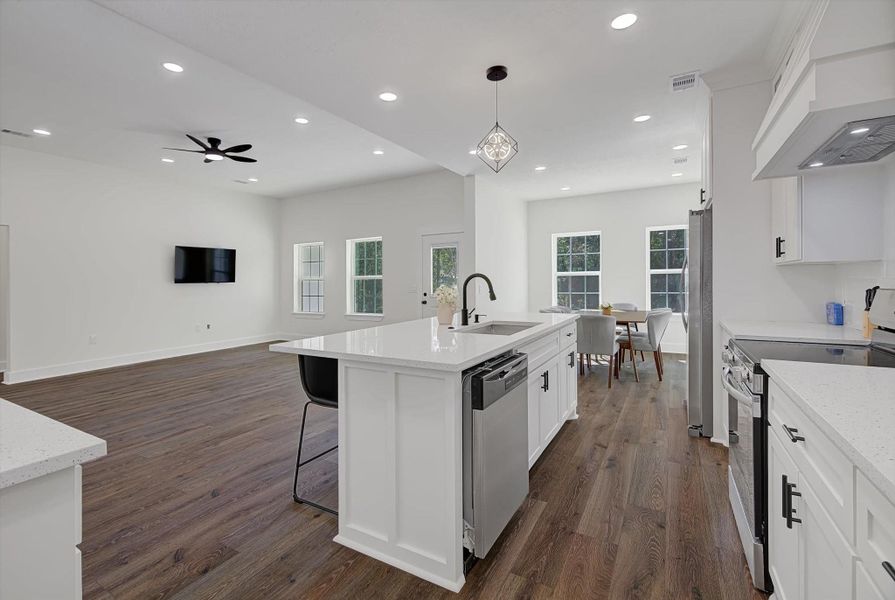 Furnished interior view inside a new home in , Cleveland (Image 10). Furnished interior view inside a new home in , Cleveland (Image 10).