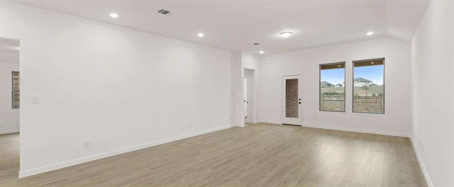 Open Living-Dining Room