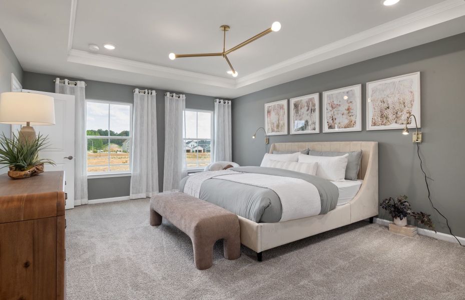 Representative furnished interior of a home built from the Sedona by Pulte Homes in The Preserve at Marks Creek, Knightdale (Image 15). Representative furnished interior of a home built from the Sedona by Pulte Homes in The Preserve at Marks Creek, Knightdale (Image 15).
