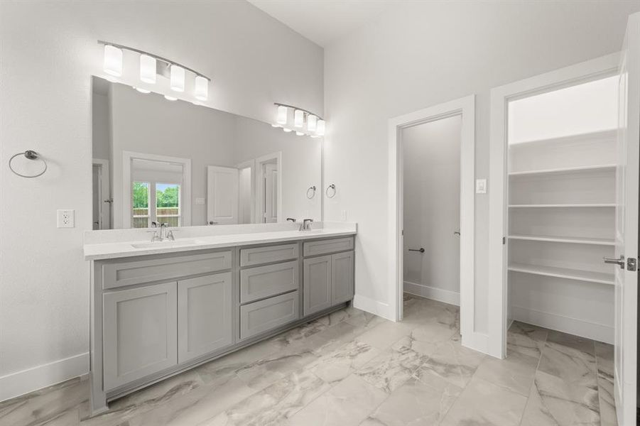 Furnished interior view inside a new home in Shady Valley Estates, Midlothian (Image 8).