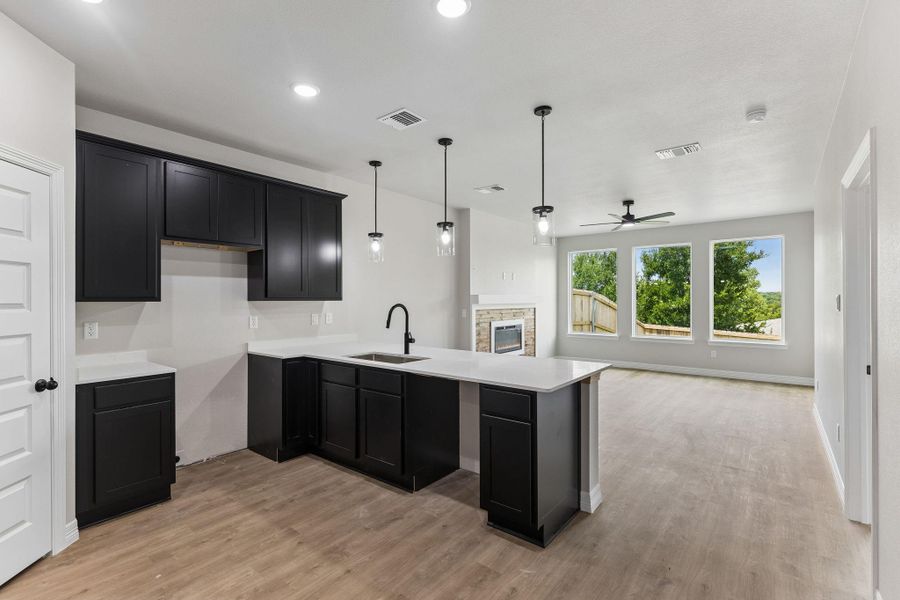 Furnished interior view inside a new home in , Killeen (Image 6).