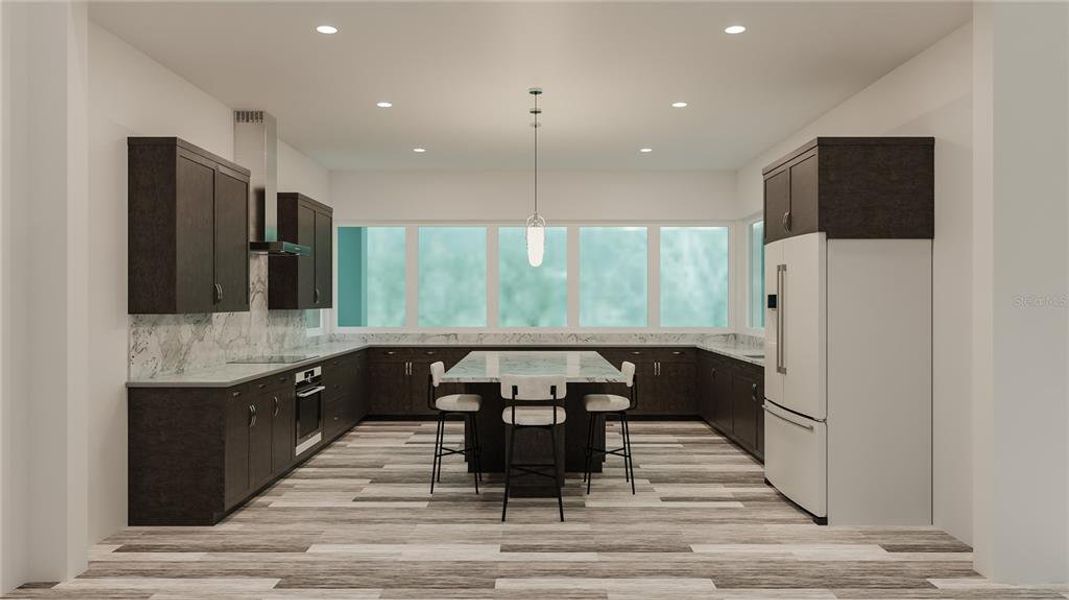 Furnished interior view inside a new home in , Englewood (Image 4).