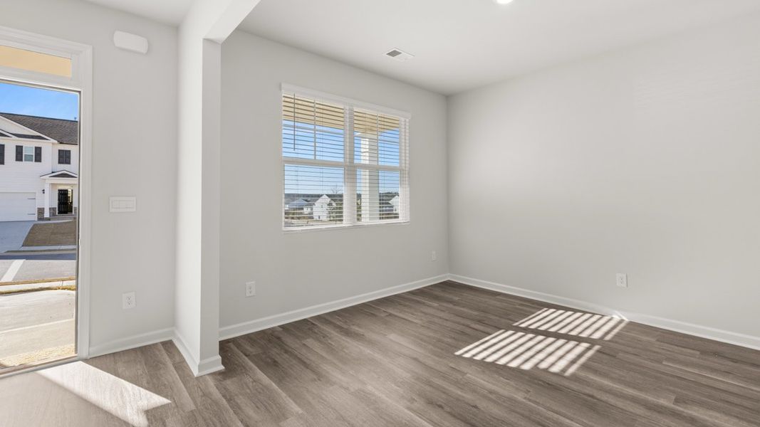 Representative unfurnished interior of a home built from the Elle by D.R. Horton in Estates at Deer Hollow, Grovetown (Image 12). Representative unfurnished interior of a home built from the Elle by D.R. Horton in Estates at Deer Hollow, Grovetown (Image 12).