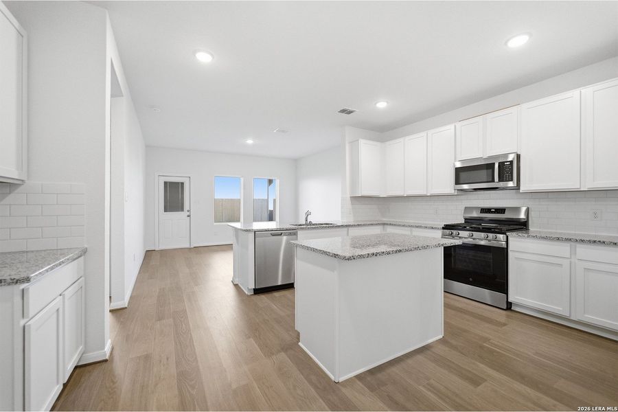 Furnished interior view inside a new home in Garden Grove, San Antonio (Image 12).