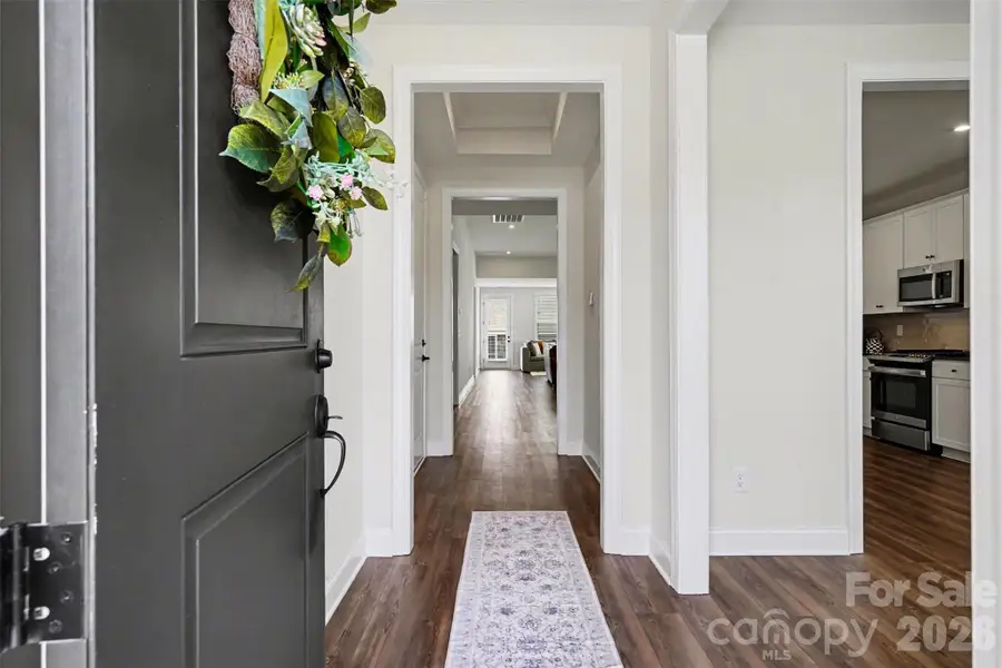 Furnished interior view inside a new home in , Charlotte (Image 5). Furnished interior view inside a new home in , Charlotte (Image 5).