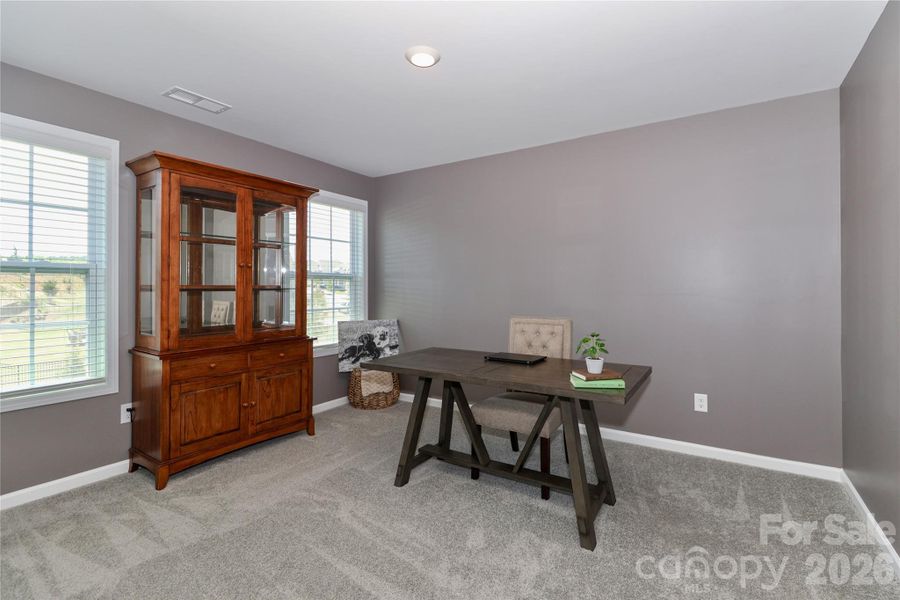 Furnished interior view inside a new home in Falls Cove, Troutman (Image 11).